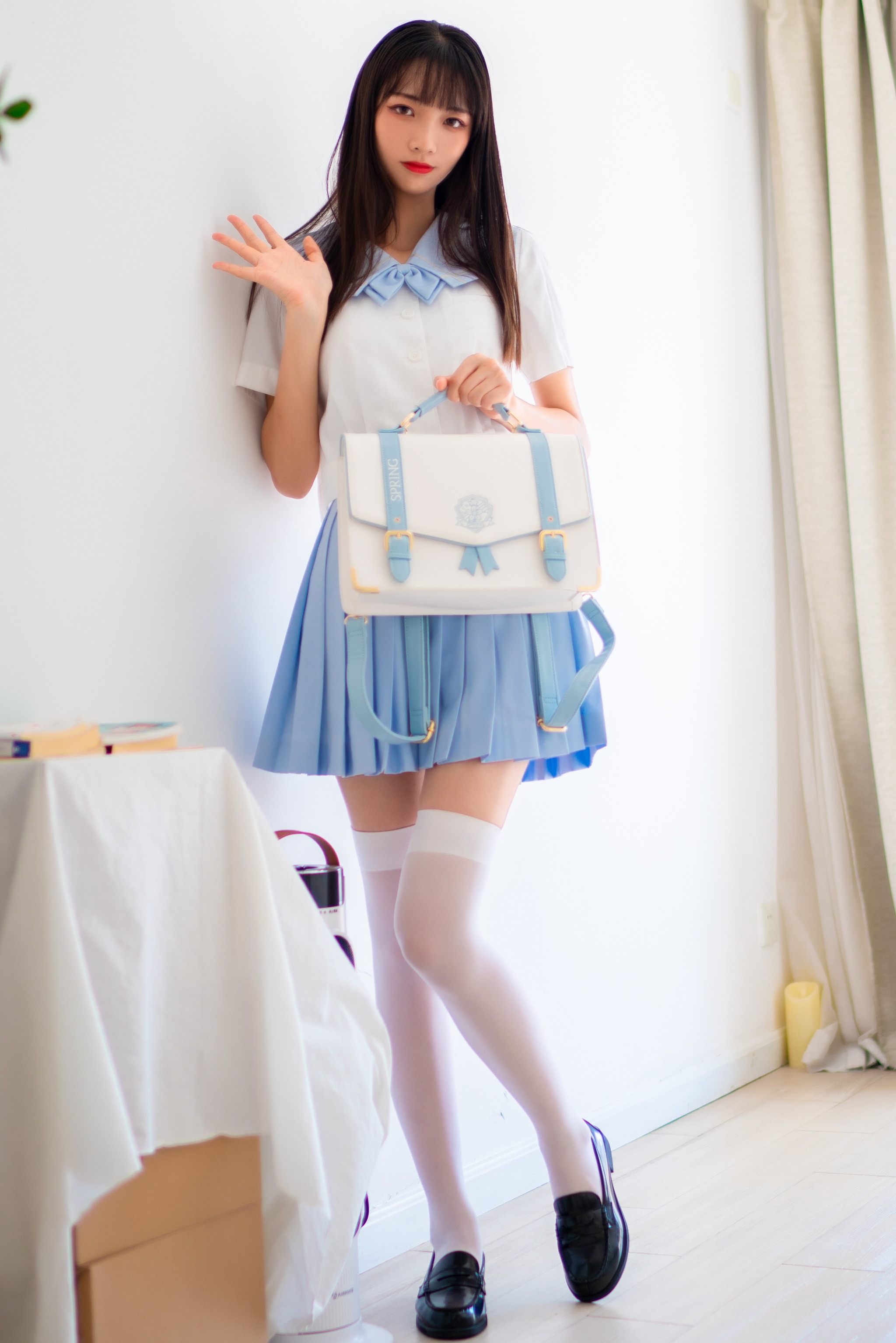 西瓜少女 西呱呀呀呀 - NO.022 西瓜少女(西呱呀呀呀) JK学生服 [65P]-XikXak